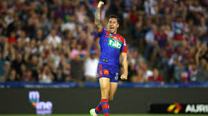 Mitchell pearce (born 7 april 1989) is an australian professional rugby league footballer who plays as a halfback for the newcastle knights in the nrl. Mitchell Pearce Set For Sole Newcastle Knights Captaincy Reports Sporting News Australia