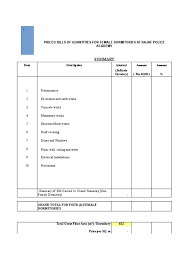 Vat invoice template excel inspirational elegant performance. Bill Of Quantities Template Excel Electrical Wiring Plumbing