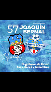 Feliz 57 aniversario I.E. Joaquín Bernal de #Hualgayoc. Orgullosos de  llevar tus colores y nombre.