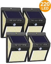 5 new & refurbished from $11.22. 4packs 220led Solar Lights Outdoor Litogo Solar Motion Sensor Light Outdoor Ip65 Waterproof 3 Modes Solar Fence Lights Buy Online In Aruba At Aruba Desertcart Com Productid 221757995
