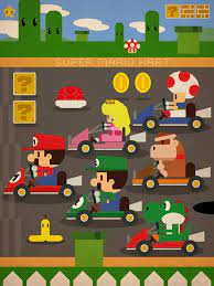 Daniel Torres Mario Kart Creativo Disegni Kawaii Illustrazioni