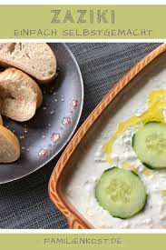 Griechischer Zaziki Rezept Zaziki Rezepte Lebensmittel Essen
