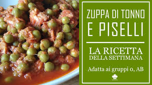 La pasta tonno e piselli è un primo piatto appetitoso e veloce, ideale per la primavera, quando possiamo trovare i piselli freschi, ma da preparare anche in estate e nella stagione fredda. Ricetta Della Zuppa Di Tonno E Piselli Adatta Ai Gruppi 0 Ab Youtube