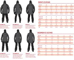 Accurate 686 Womens Size Chart 2019