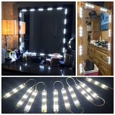 Hot promotions in lighted vanity mirror on aliexpress we literally have thousands of great products in all product categories. 10ft Led Vanity Mirror Lights Kit With Dimmable Light Bulbs Lighting Fixture Strip For Cosmetic Makeup Vanity Table Set In Dressing Room With Remote Control And Power Supply Mirror Not Include