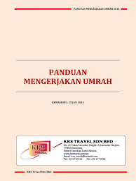 Senarai barang untuk persediaan untuk umrah cara tripfez tripfez. Panduan Mengerjakan Umrah