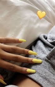 Yellow nail art design is the most popular in summer. 50 Popular Coffin Nails Ideas For This Summer Coffinnail Nailarts Summernails Eknom Jo Com Yellow Nails Yellow Nail Art Acrylic Nails