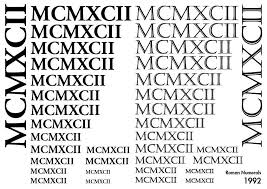 Gallery For Roman Font Tattoo Roman Numeral Font Roman Numeral Tattoo Font Tattoo Fonts