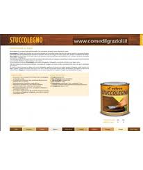 La sua colorazione andrebbe effettuata solo se necessario. Stucco Per Legno Colore Frassino Ml 250