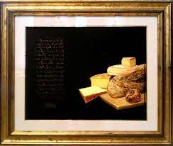 Panem Olio Su Tela Di Ornella Stingo Cm 40x50 Cm 62 5x72 5 Con Cornice Oro Passepartout E Vetro Olio Su Tela Cornici Still Life