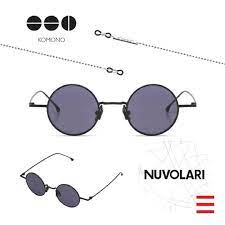 Nuvolari Round Sunglasses Oval Sunglass Glasses
