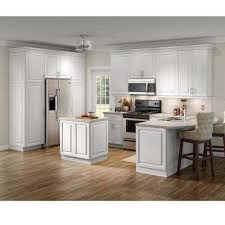 Benton Assembled 30x18x12 In Wall Cabinet In White With Images Assembled Kitchen Cabinets Kitchen Cabinet Colors White Kitchen Design