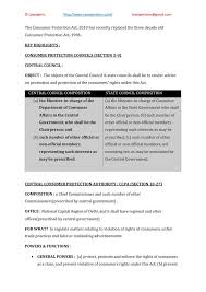 Upsc Law Optional 2020 Consumer Protection Act 2019 Acting India Map Advice