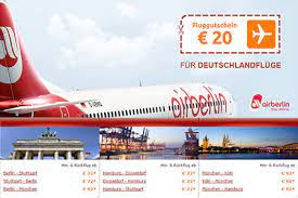So stehen flüge ab berlin (txl), bremen (bre), dresden (drs), düsseldorf (dus) und frankfurt (fra) für sie bei air france bereit, wie auch von. Airberlin Gutschein Spare 20 Mit Dem Fluggutschein Von Opodo