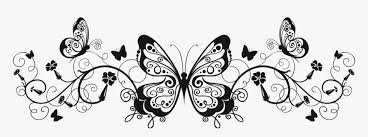Wedding card new clipart black and white download : Butterfly Border Clipart Black And White Wedding Invitations Wording Examples Informal Hd Png Download Transparent Png Image Pngitem