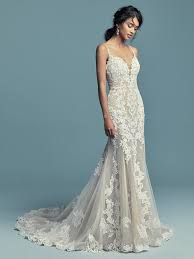 Contemporary Maggie Sottero Wedding Dress Romantic Fit And