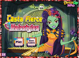 Casta Fierce Hairstyles Girls Monsterhigh Hairstyles Games Hair Styles Hair Game Fierce