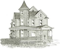 Victorian House Drawings Google Search House Drawing Victorian Homes Drawings Pinterest
