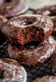 Glazed Chocolate Cake Donuts Recipe Chocolate Cake Donuts Delicious Donuts Homemade Donuts