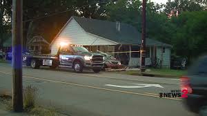 The toyota camry crashed through the wall of a house in rowland heights at 4.40am on. Car Crashes Into Home In Winston Salem Wfmynews2 Com