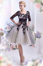 Brautkleid übergröße brautkleid prinzessin meerjungfrauenkleid hochzeit rote hochzeit hochzeitskleid spitze ballkleid schwarze. Kurz A Linie Brautkleid Hochzeitskleid Knielang Halbarm Tull Mit Spitze Schwarz Elegant Wedding Dress Wund Short Wedding Dress Fairytale Dress Reception Dress