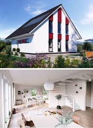 3 stellplätze 3 garagenstellplätze lage: Einfamilienhaus Architektur Modern Mit Satteldach 5 Zimmer Haus Bauen Ideen Neubau Fertighaus Sh 158 Variante B Von Scanhau Haus Satteldach Einfamilienhaus