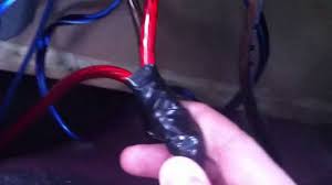 A junction box is used to add a spur or to extend circuits and direct power to lights and additional sockets. How To Wire Two Amps From One Power Wire Youtube