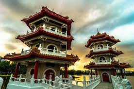Chinese Gardens Singapore Twin Pagoda 2 Chinese Garden Hdr Architecture Singapore Garden