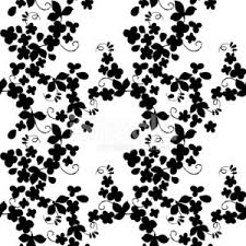 Check out the prints of floral silhouette pattern by zotfidjy. Textile Floral Seamless Pattern Silhouette Of Flowers Vector Background Clipart Image