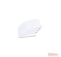 Cartão/Cartões Pvc Branco p/Crachás (Impressão Térmica) 54x86x0,76mm (100  unidades).