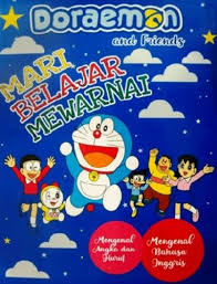 #doraemon #warnai #kreatif mewarnai patung gipsum doraemon, awalnya proyeknya anak, krn bapaknya gemes dilan jutin. Buku Doraemon And Friends Mari Belajar Mewarnai Bukukita