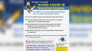 Vaccines are safe and effective and the best way to protect you and those around you from serious illnesses. How To Avoid Covid 19 Vaccine Scams