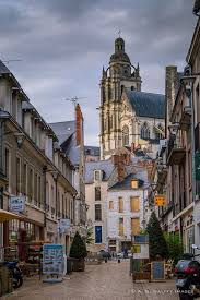 Blois France By Travel Notes Beyond Street In Blois With View Of The Blois Cathedral In The Background France Travel Weather In France Explore France