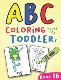 From a to z (cartoon style) Abc Coloring Books For Toddlers Book16 A To Z Coloring Sheets Jumbo Alphabet Coloring Pages For Preschoolers Abc Coloring Sheets For Kids Ages 2 4 And Kindergarten A To Z Coloring Pages