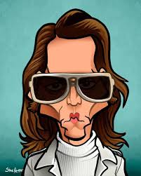 George Jung Blow Steve Rampton On Artstation At Https Www Artstation Com Artwork Mm8gy Johnny Depp Caricature Johnny