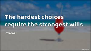We did not find results for: The Hardest Choices Require The Strongest Wills Appsious Com