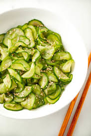Simple Asian Cucumber Salad Easy Healthy Recipes Recipe Asian Cucumber Salad Healthy Asian Recipes Fresh Vegetable Recipes
