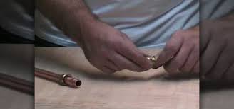 Now that you know how to. How To Use Compression Fittings On Copper Pipe Plumbing Electric Wonderhowto