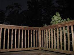 9 stone, wooden, and stainless handrail. Deck Railing Wikipedia