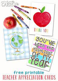 I talked too much in class. Free Printable Teacher Appreciation Cards Print Pretty Cards