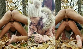 Outdoor Deep Anal Sex At First Snow Fall - Lilbuttlex | Porn4Fans