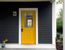 Add a bit of yellow and you have a cheerful and timeless kitchen to enjoy. 11 Most Remarkable Dark Grey House With White Trim Ideas Jimenezphoto