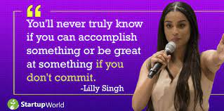 Lilly Singh Lilly Singh Inspirational Quotes Lillies
