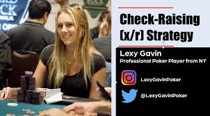 I will study your game thoroughly by going over your hand histories and discovering your leaks, and we will come up with the perfect. Check Raising X R Strategy Lexy Gavin S Poker School