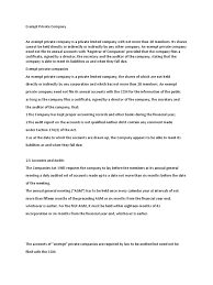 The role of the company secretary under maltese law. Exempt Private Company Limited Company Privately Held Company