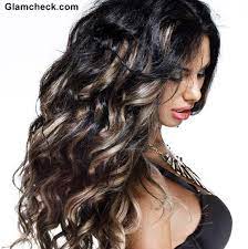 You can see the highlights of blonde that covers almost whole hair with the black tinge all over. Pin By Ceren Begen On Curly Hairstyles Blonde Highlights Curly Hair Styles Ash Hair Color