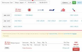Vancouver To Tokyo Japan To Hong Kong And Then Back To Vancouver 661 Roundtrip Including Taxes
