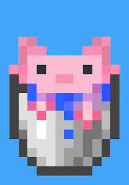 Buy two or more and get one free minecraft 3d perler bead art apigspalette 5 out of 5 stars (29) $ 5.00. Pixilart Axolotl In A Bucket By Angry Seagull