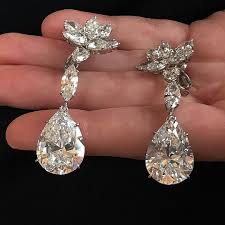 Fabulous Diamond Earrings D Colour Potentially Flawless Over 11cts Each Type Iia To Be Sold In Paris Jewels Auction Christies Diamond Earrings Gem Diamonds