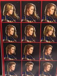 This is my elusive captain marvel hair tutorial! Captain Marvel S Alternative Hairstyles In Endgame Concept Art What S Your Favourite Marvelstudios